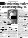 Newspaper Article regarding Superindendent facing child sex abuse charge